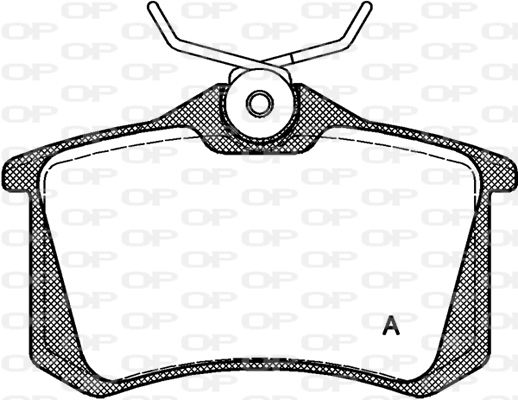 OPEN PARTS Jarrupala, levyjarru BPA0263.10